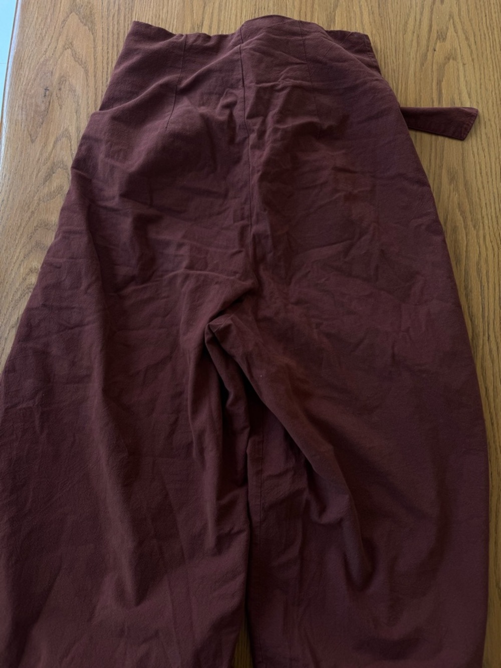 Free people wide leg rust pants sz S - Picture 5 of 5